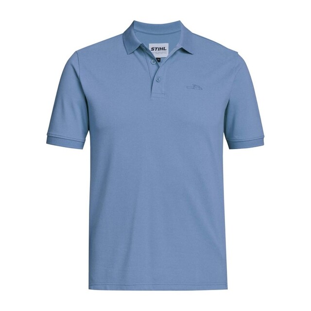 Product image 1 of STIHL Poloshirt Icon Blue Blauw - maat M